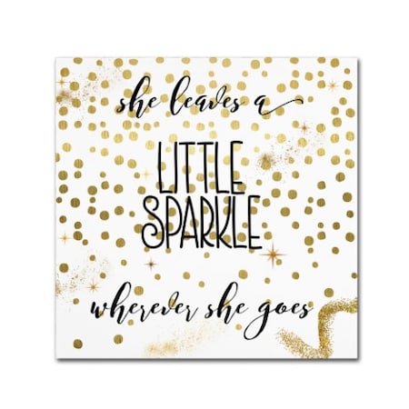 Trademark Fine Art Color Bakery 'Sparkle' Canvas Art, 24x24 ALI5011-C2424GG